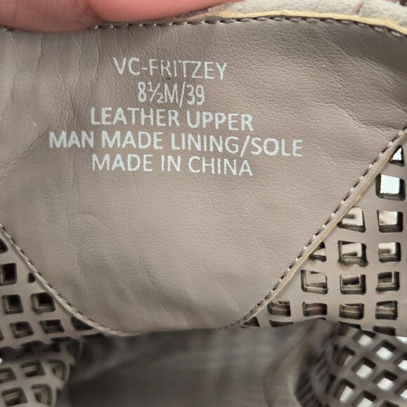 Vince Camuto Cream Ankle Booties - Picture 9 of 11